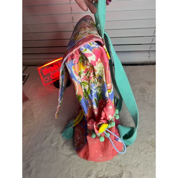 Matilda Jane Kids Floral Backpack Multicolor Medium Drawstring Casual - Picture 4 of 12
